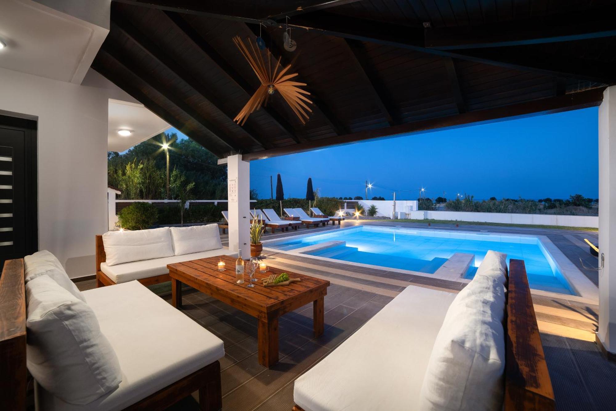 Elysian Villa Afantou Ngoại thất bức ảnh