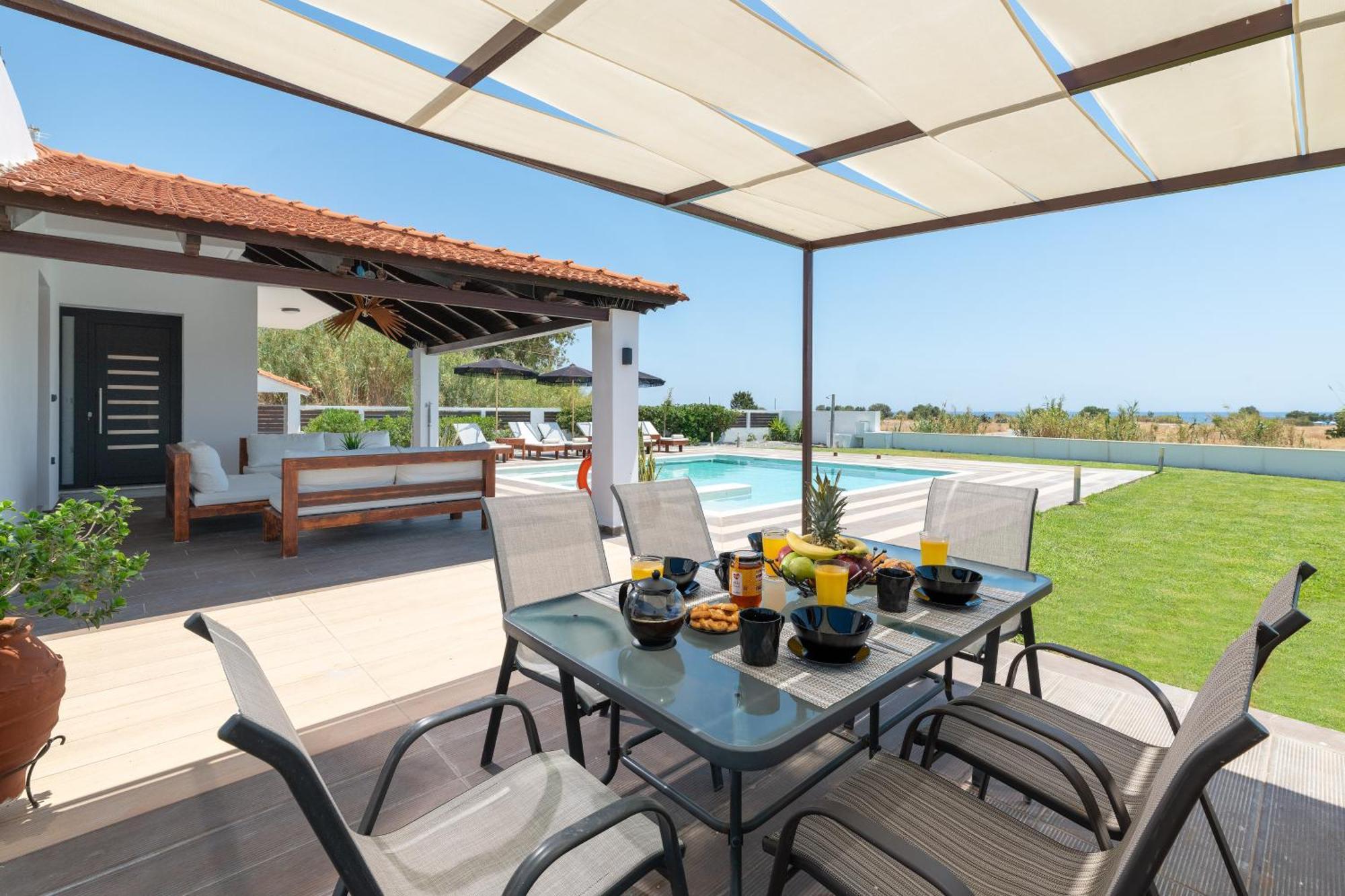 Elysian Villa Afantou Ngoại thất bức ảnh