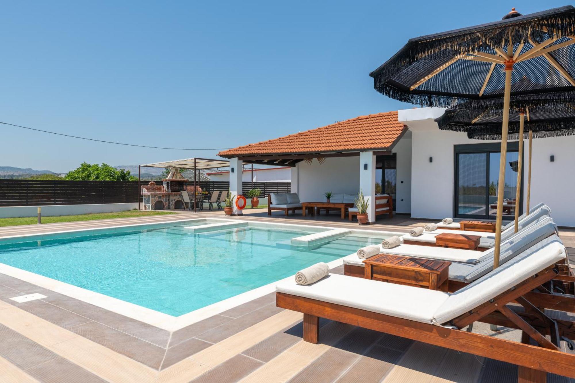 Elysian Villa Afantou Ngoại thất bức ảnh